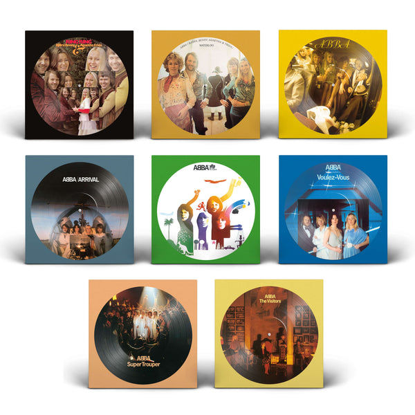 ABBA ABBA - 8LP Studio Album Picture Disc Bundle (excl. Voyage) 8LP Picture Disc Bundle + Tragetasche 76092