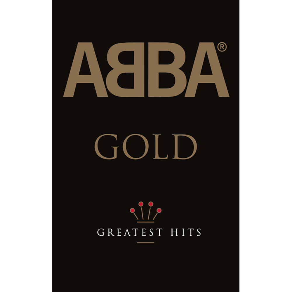 ABBA ABBA Gold Bundle Gold Coloured 2LP + Black Cassette + Pin 223204