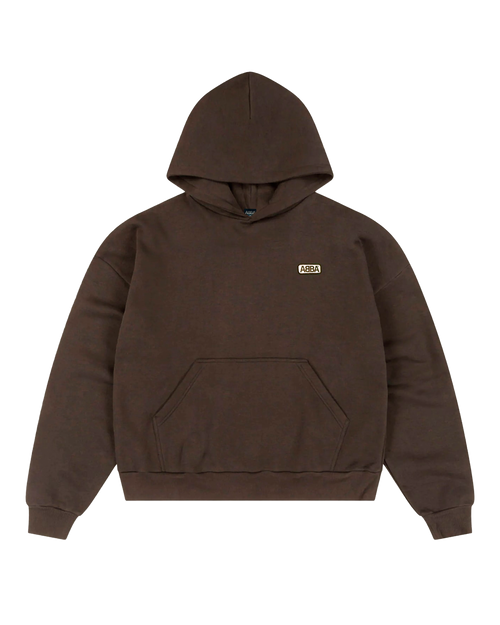 ABBA ABBA Patch Hoodie (Brown) Hoodie 449078