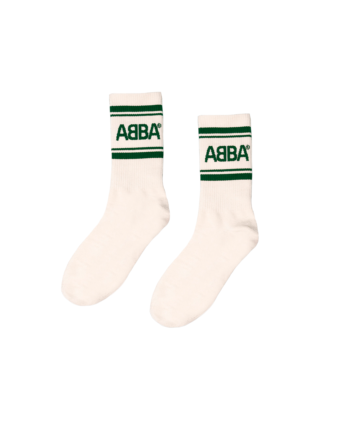 ABBA ABBA Socks (Green/White) Socken 449088