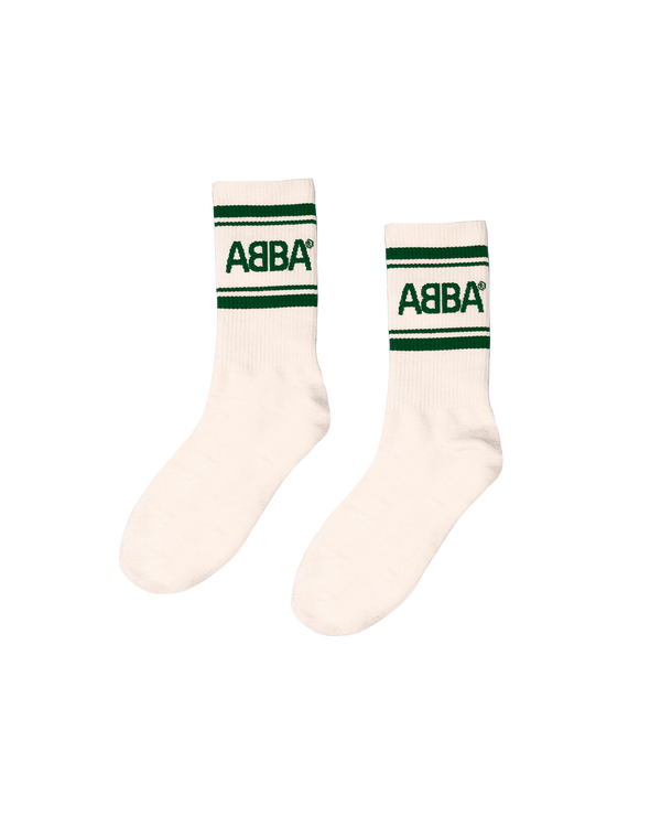 ABBA ABBA Socks (Green/White) Socken 449088