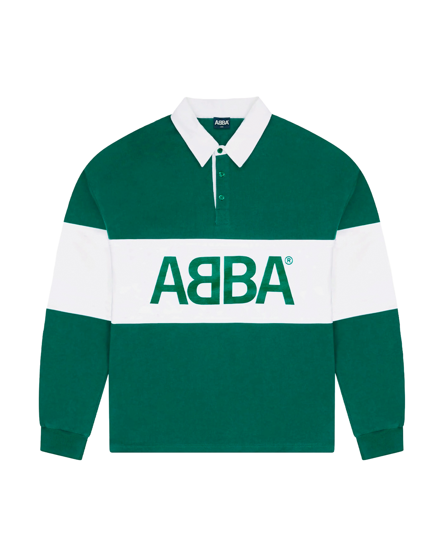 ABBA ABBA Vintage Rugby Sweater (Green) Sweater 449082