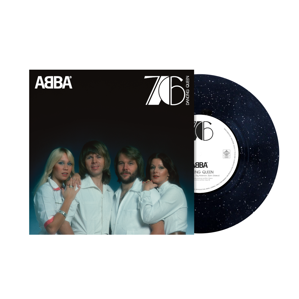 ABBA Dancing Queen Sparkling Single + Dancing Queen '76 Ringer T-shirt Vinyl-Bundle 449790