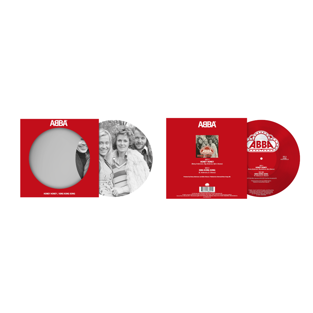 ABBA Honey Honey (English) / King Kong Song 7" Picture Disc Vinyl 347473
