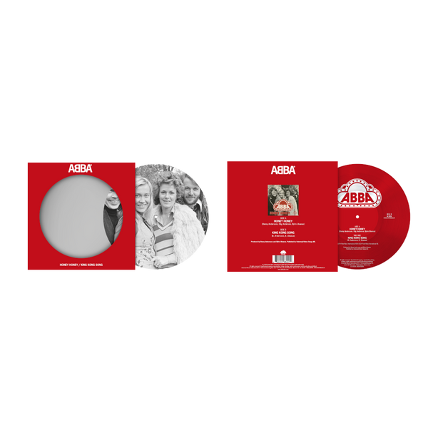ABBA Honey Honey (English) / King Kong Song 7" Picture Disc Vinyl 347473