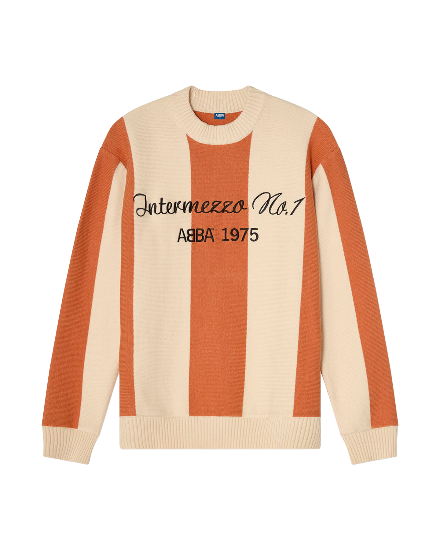ABBA Knitted ‘Intermezzo No.1’ Striped Sweater Sweater 449122