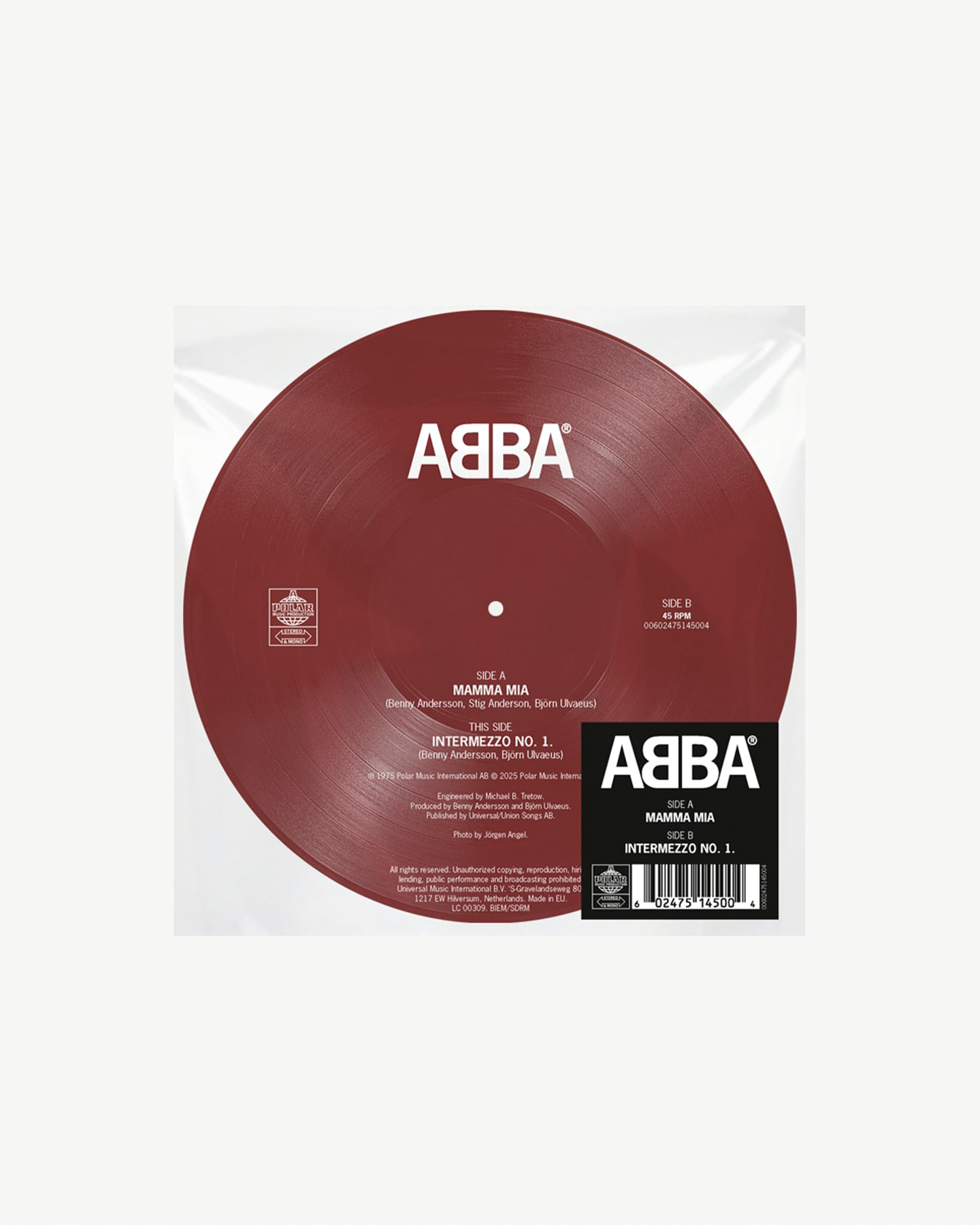 ABBA Mamma Mia / Intermezzo No.1 Picture disc 449708