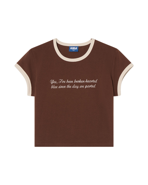ABBA ‘Mamma Mia’ Ringer Baby Tee T-Shirt 449138