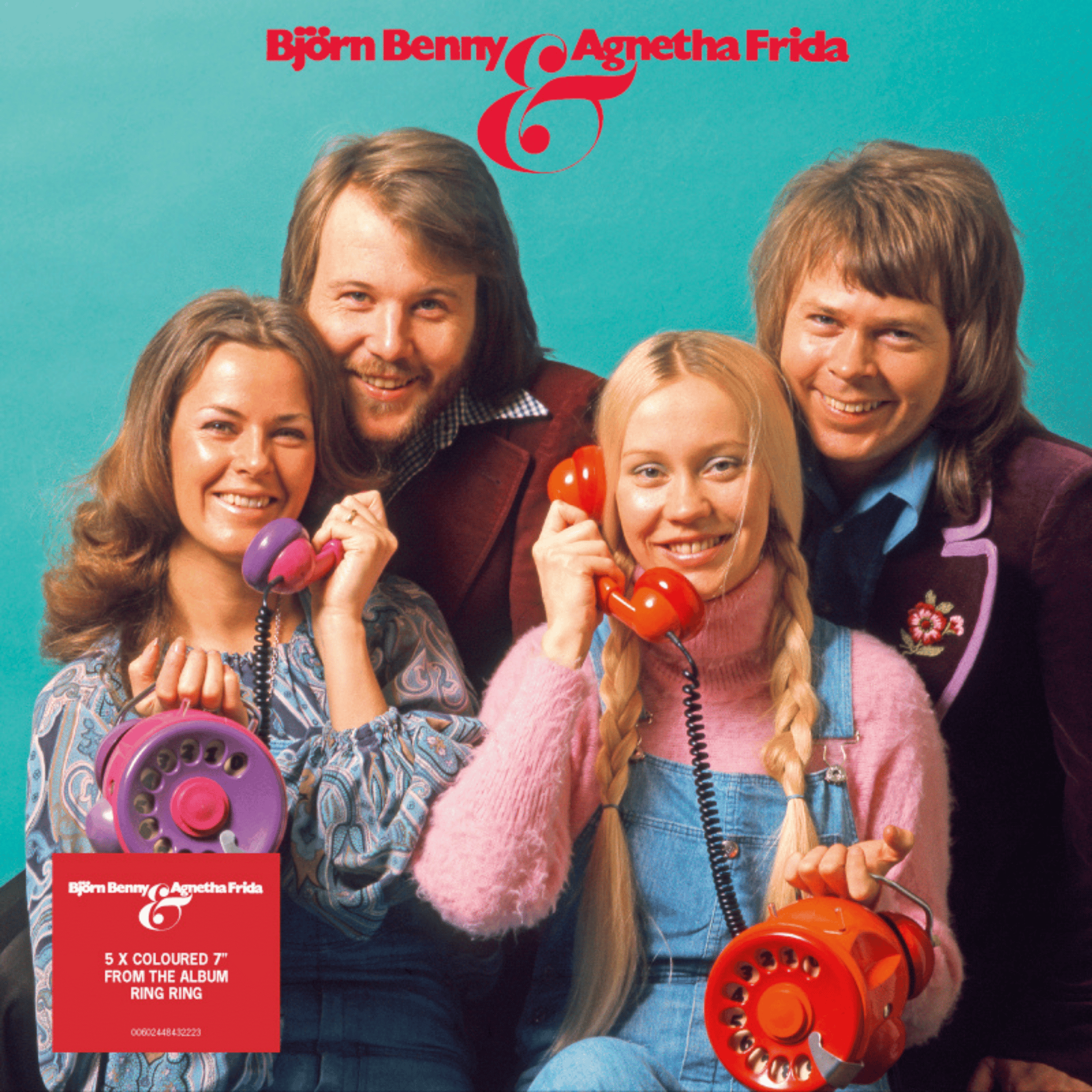ABBA Ring Ring Exclusive Limited 5x Coloured 7" Singles Boxset 450582