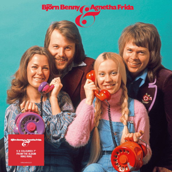 ABBA Ring Ring Exclusive Limited 5x Coloured 7" Singles Boxset 450582