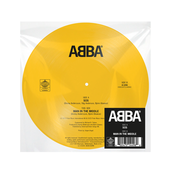 ABBA SOS / Man In The Middle Picture Disc 407827