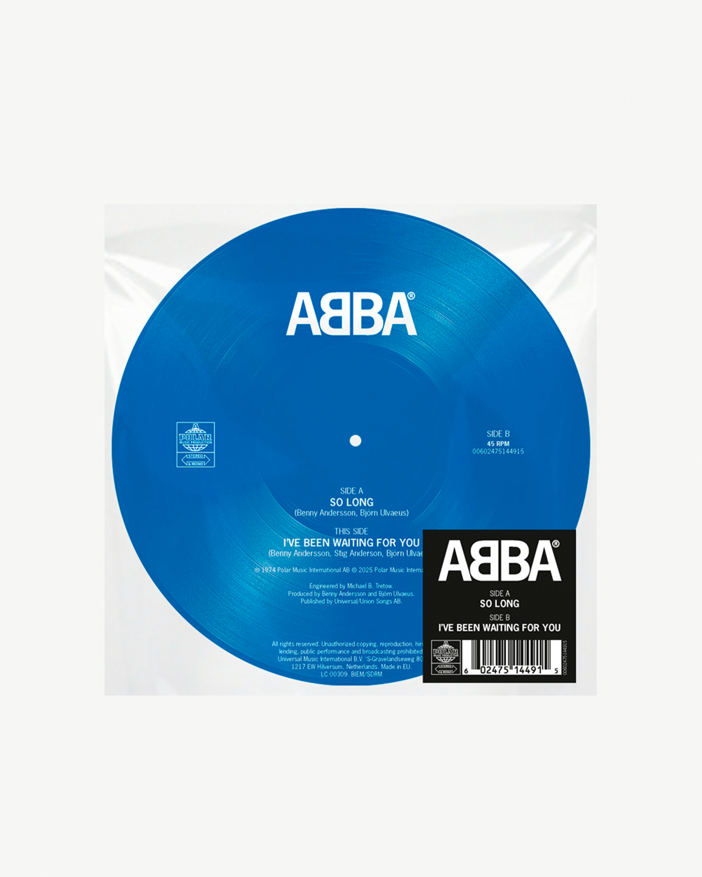 ABBA So Long / I’ve Been Waiting For You Picture Disc 449696