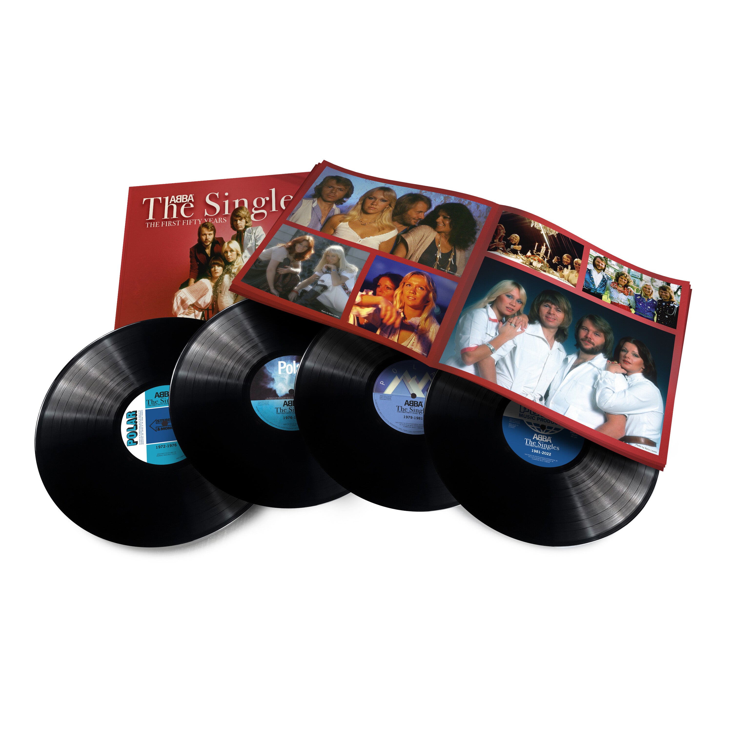 ABBA The Singles – The First Fifty Years   4LP + Abba Ringer Tee 376075