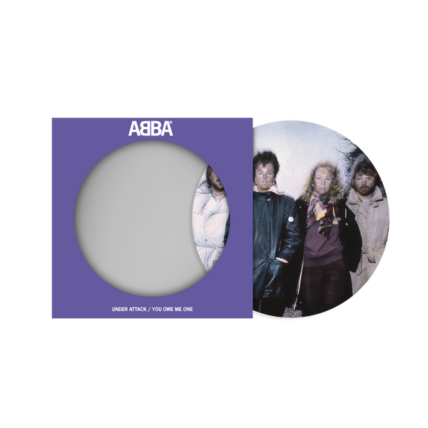 ABBA Under Attack Limited Picture Disc 7" 332269