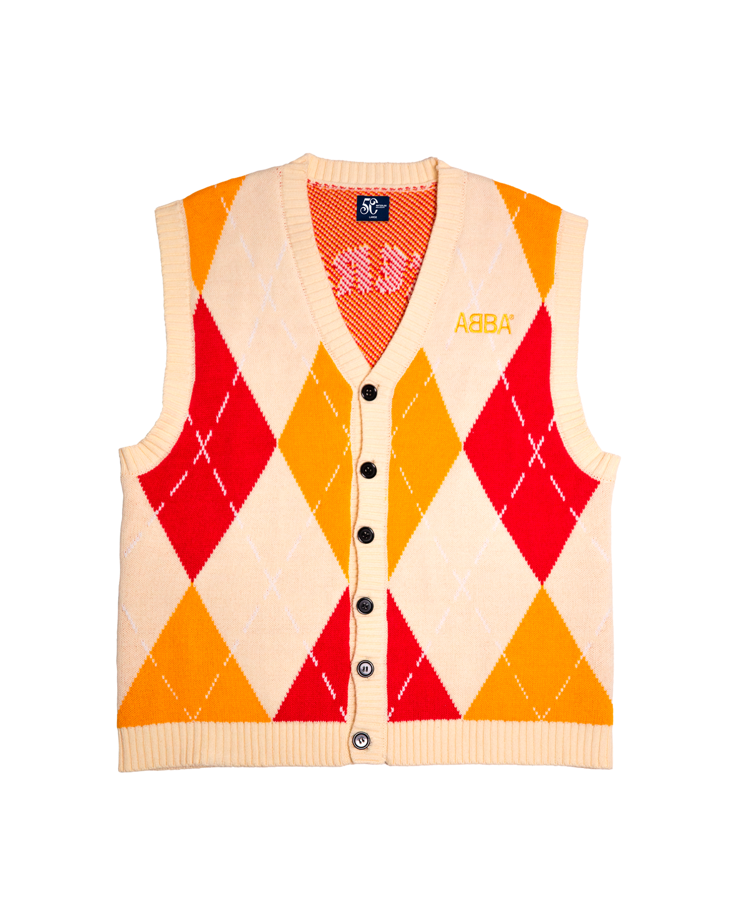 ABBA Waterloo Knitted Vest Strickweste 449028