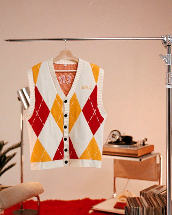 ABBA Waterloo Knitted Vest Strickweste 449030