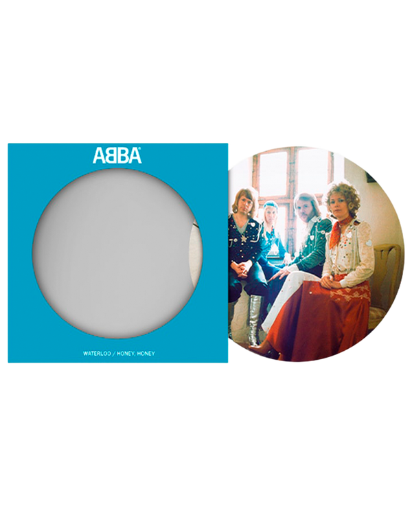 ABBA Waterloo (Swedish) / Honey Honey (Swedish) 7" Picture Disc Vinyl 449722