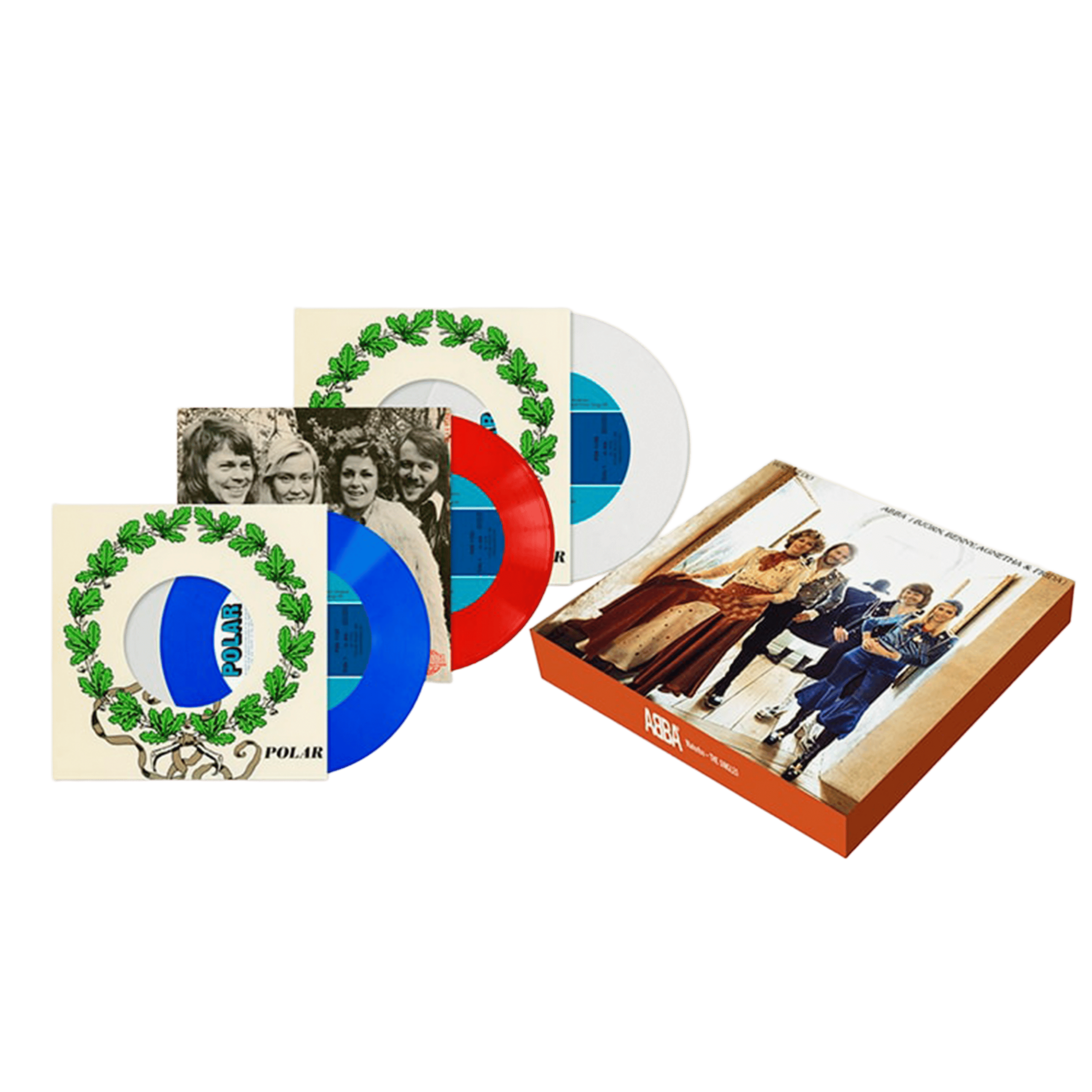 ABBA Waterloo 3 x 7" Boxset - Limited Exclusive Coloured Vinyls 449726